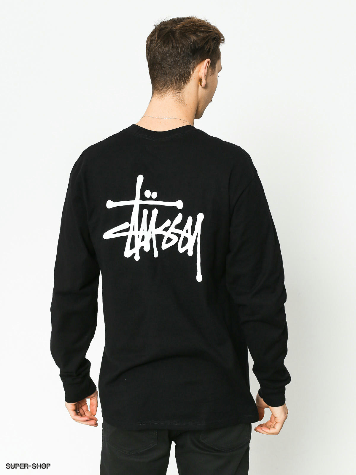 Stussy Basic Longsleeve (black)