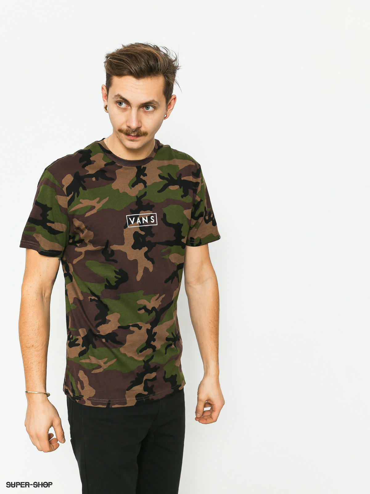 Vans camo shop tee