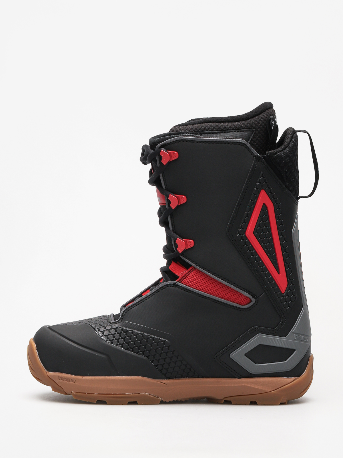 Mens ThirtyTwo Tm 3 Bear Snowboard boots (black/red/gum)