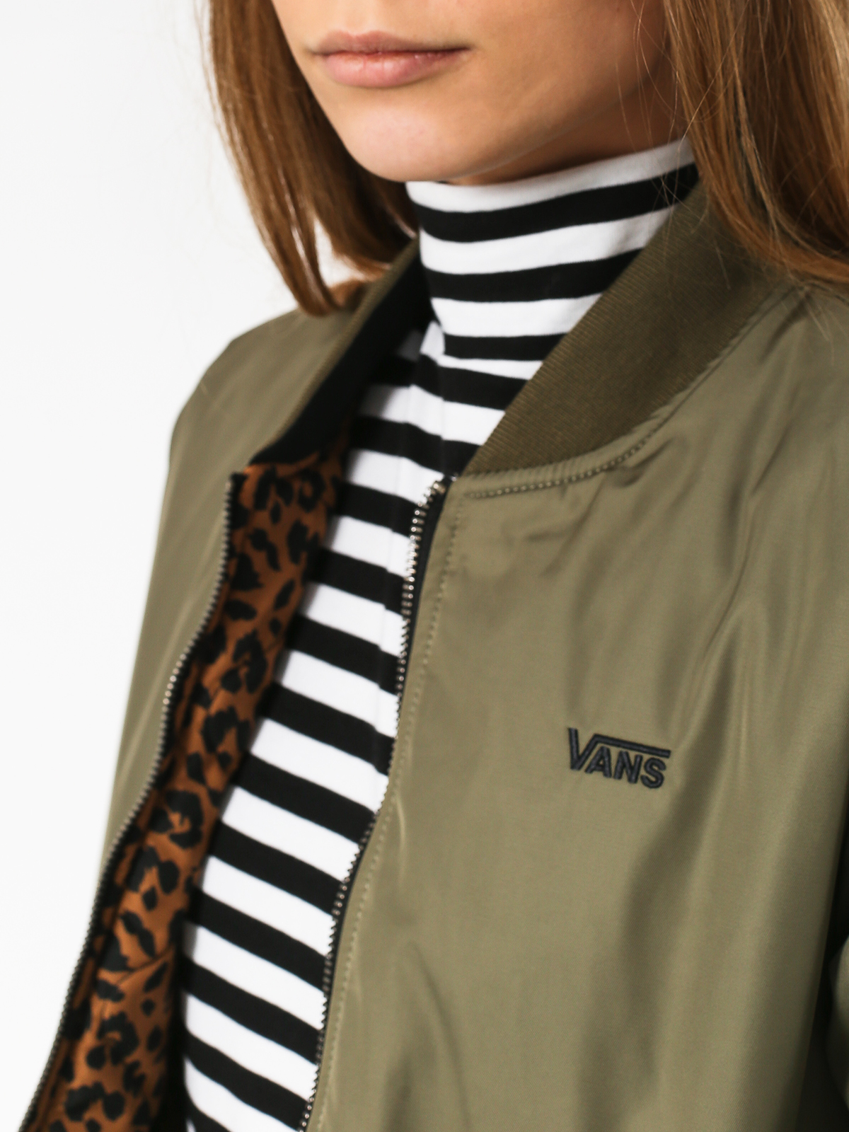 Vans Boom Boom Rev Long Jacket Wmn (dusty olive)