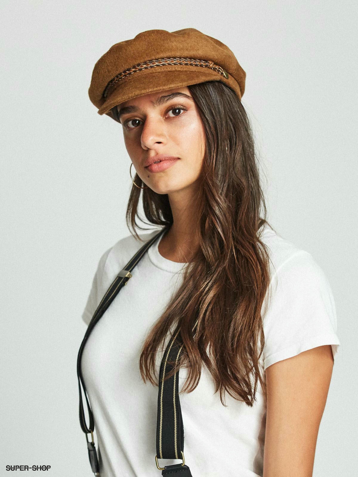 Brixton Ashland Cap Flat cap Wmn brown coffee