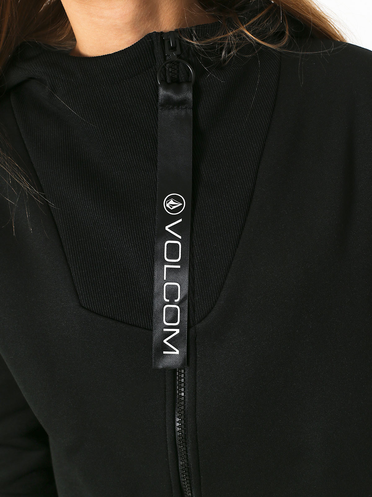 Volcom Walk On By Tech Sweatshirt Wmn (blk)