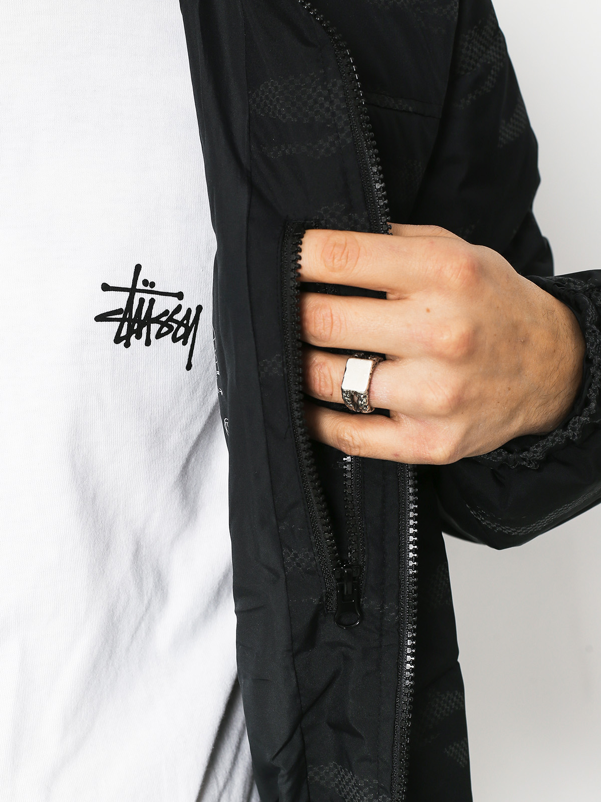 Vans Woodcrest Mte Jacket (black reflective)