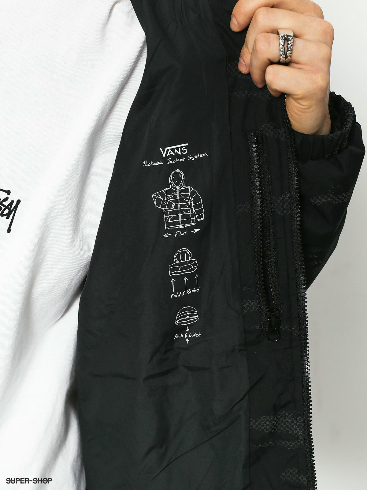 Vans hot sale reflective jacket