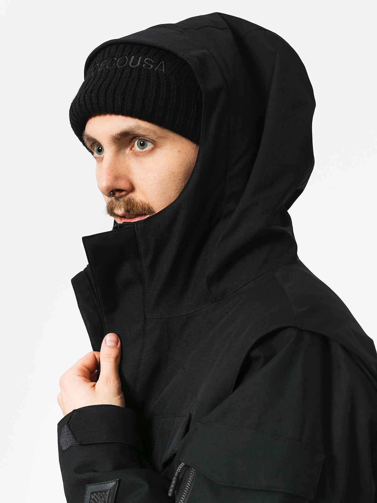 Mens Volcom Vco Inferno Ins Snowboard jacket (blk)