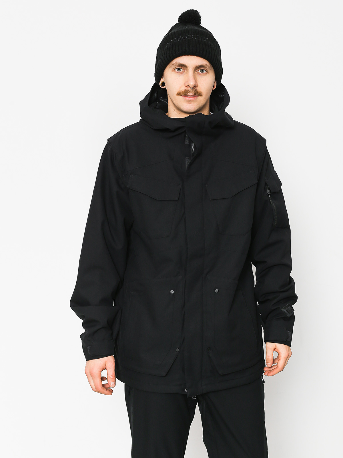 Mens Volcom Vco Inferno Ins Snowboard jacket (blk)