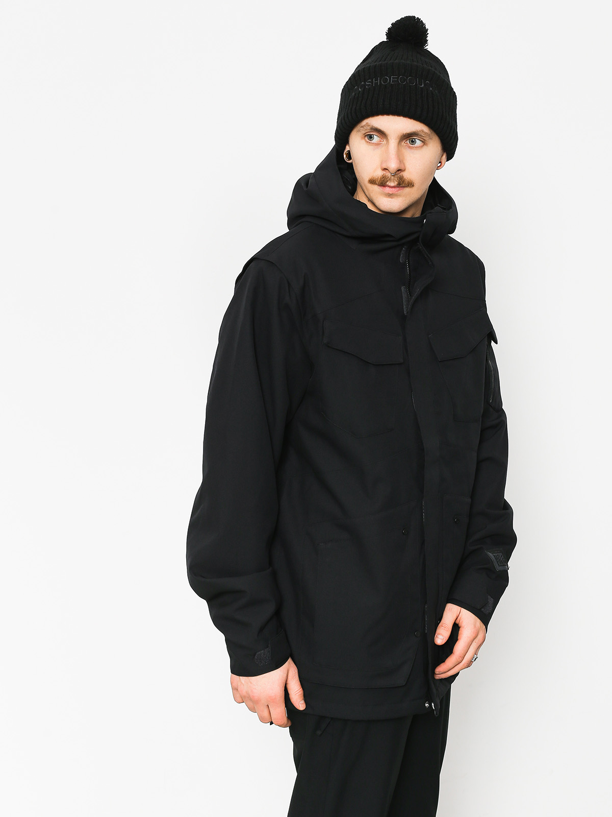 Mens Volcom Vco Inferno Ins Snowboard jacket (blk)