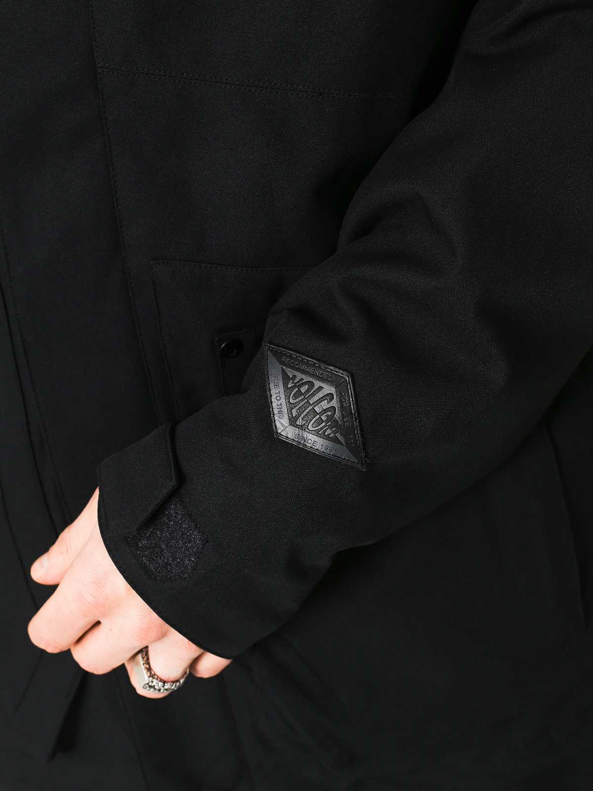 Mens Volcom Vco Inferno Ins Snowboard jacket (blk)