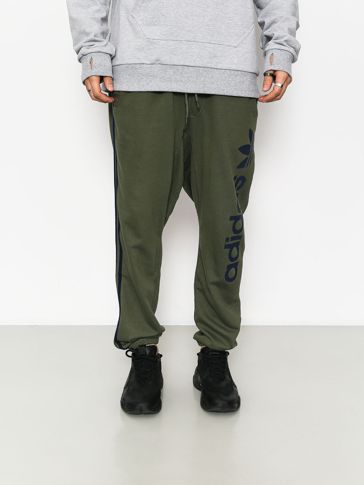 adidas Bb Sweatpants Pants (basgrn/conavy)