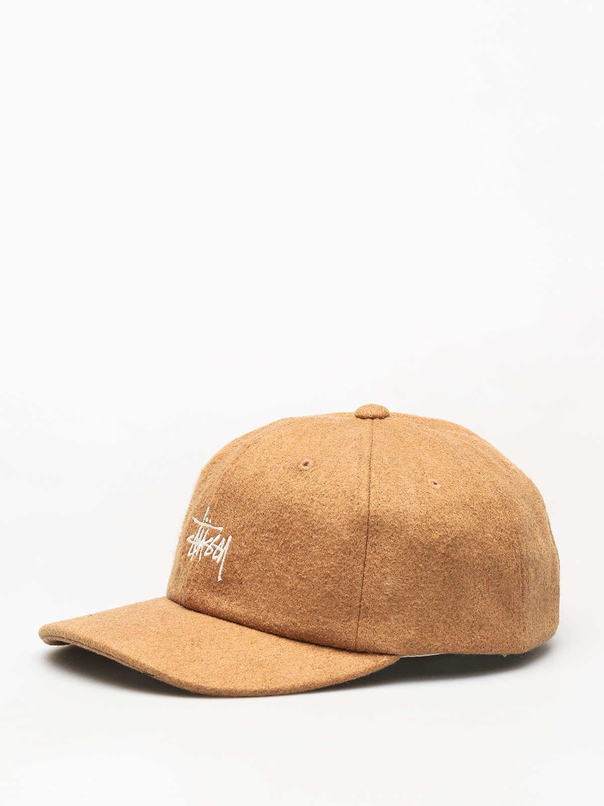 Stussy Stock Wool Low Pro ZD Cap (camel)