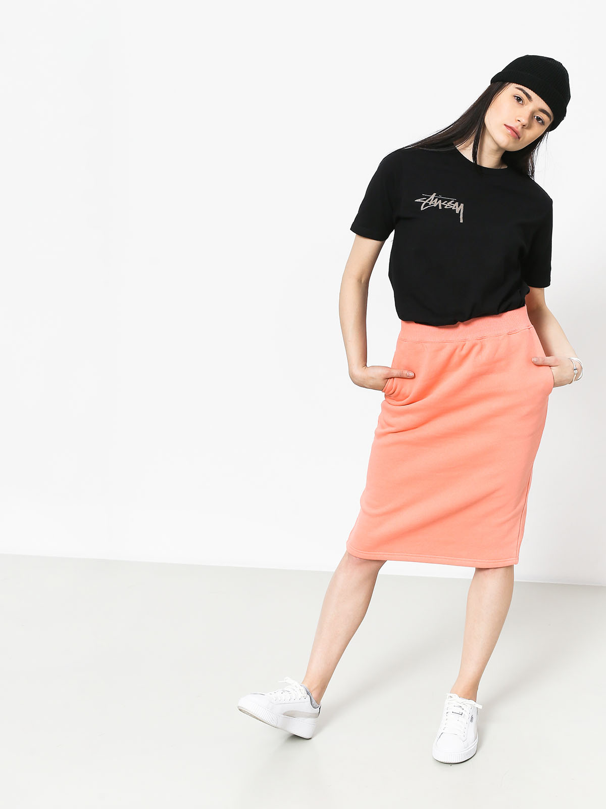 Stussy Margo Skirt Wmn (peach)