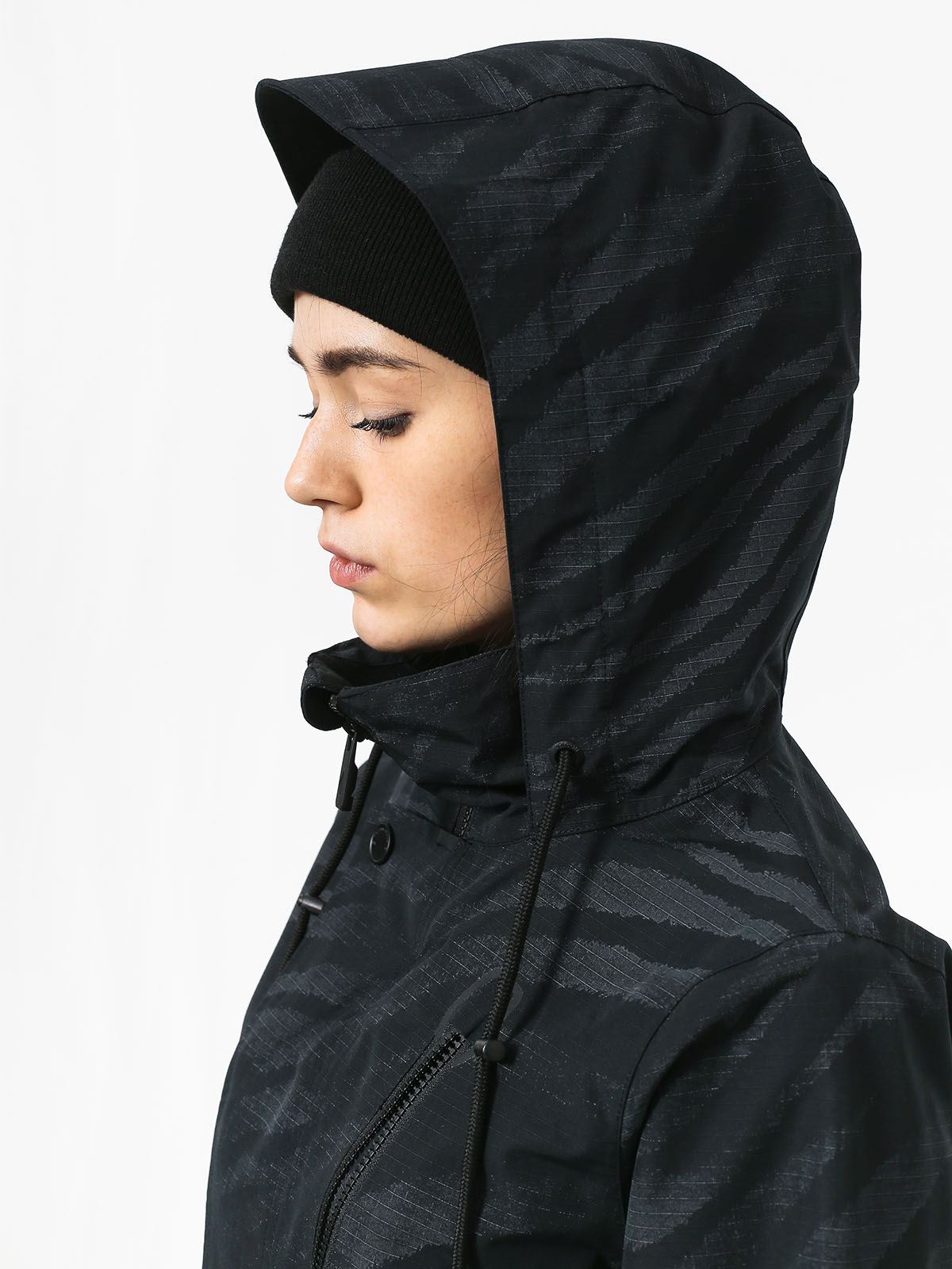 Womens Volcom Kuma Snowboard jacket (bkb)