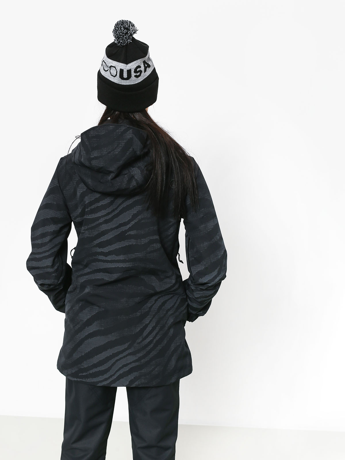 Womens Volcom Kuma Snowboard jacket (bkb)