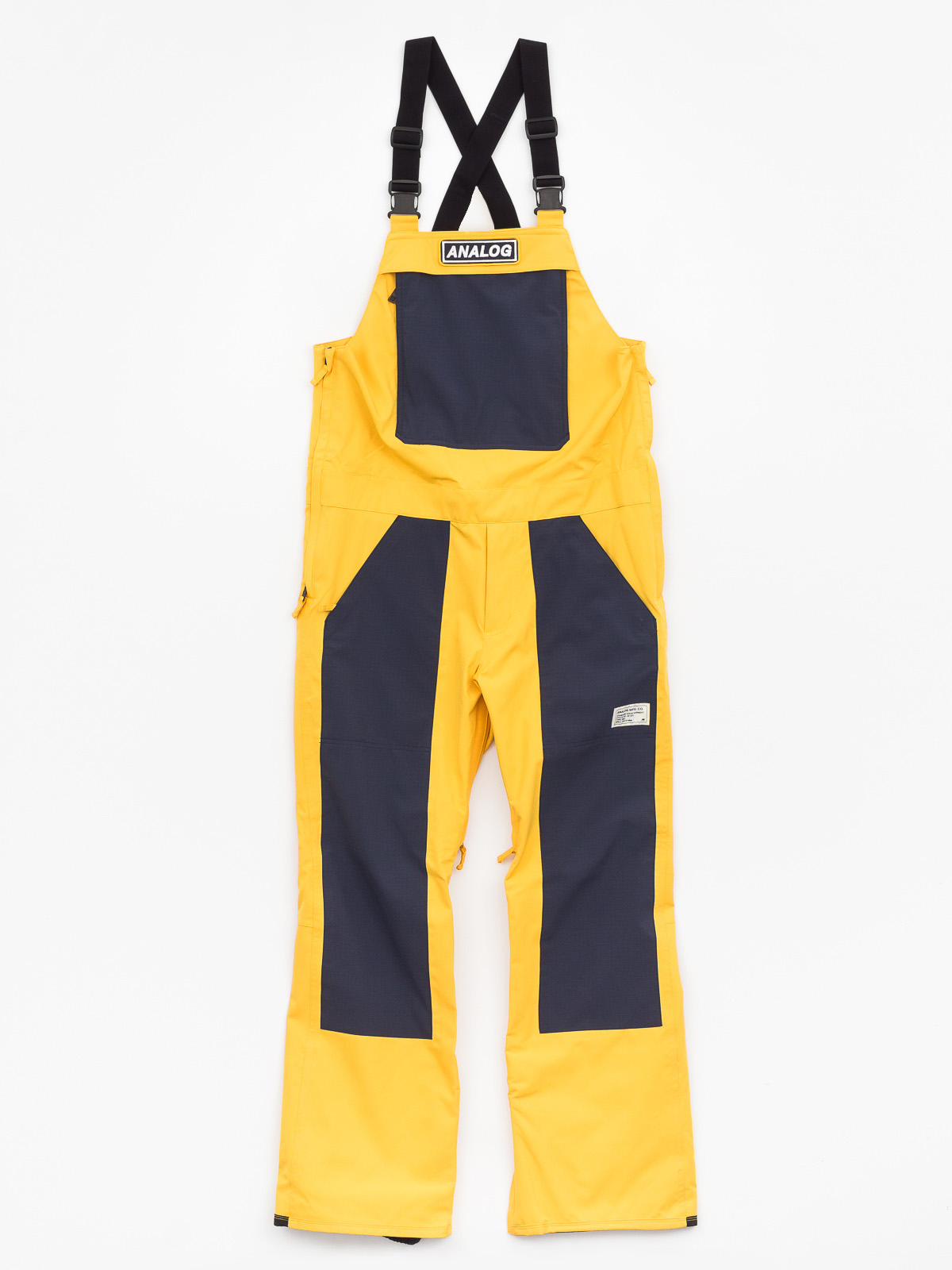 Mens Analog Ice Out Bib Snowboard pants (flshbk/modigo)