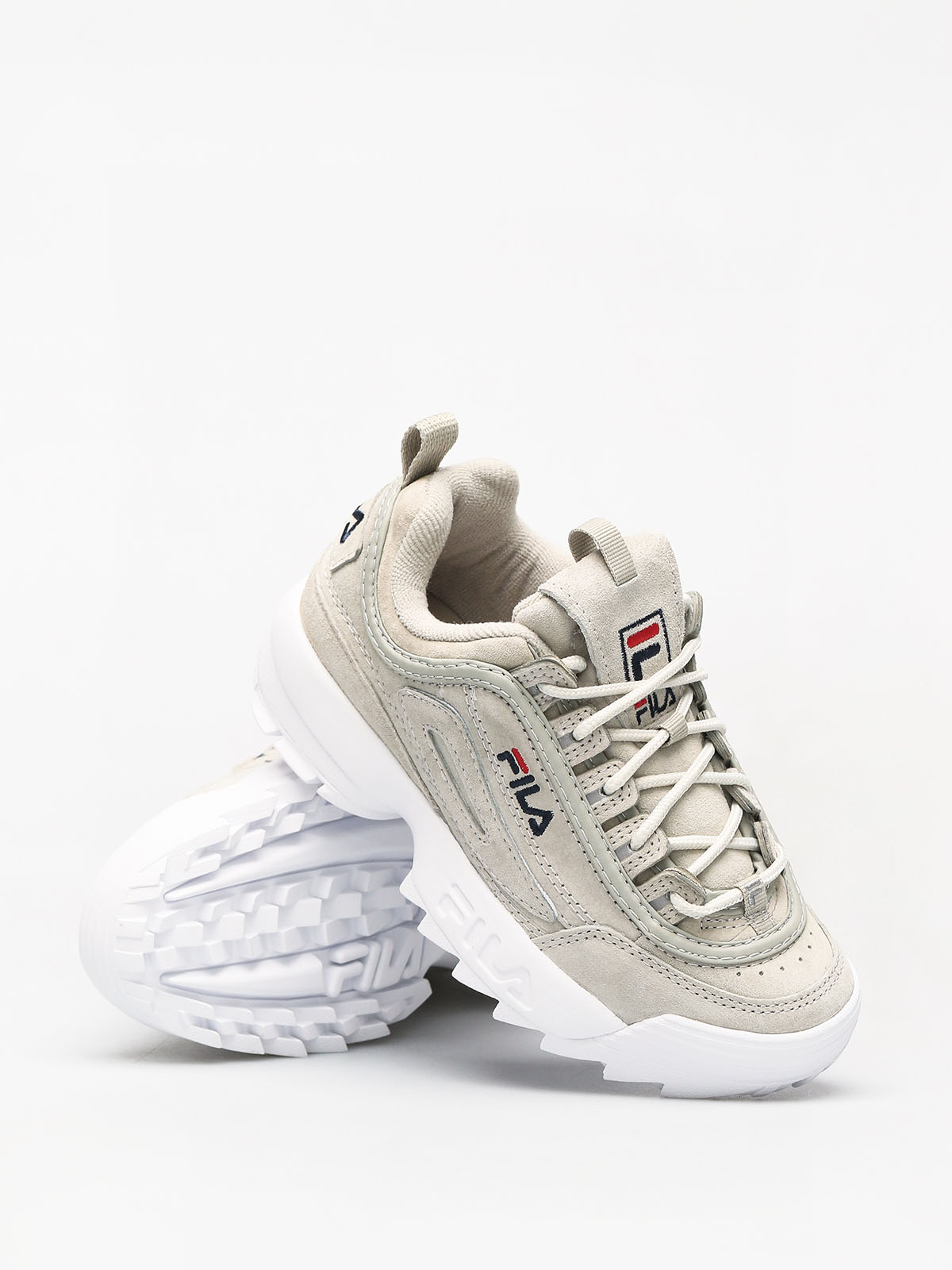 fila disruptor grey violet