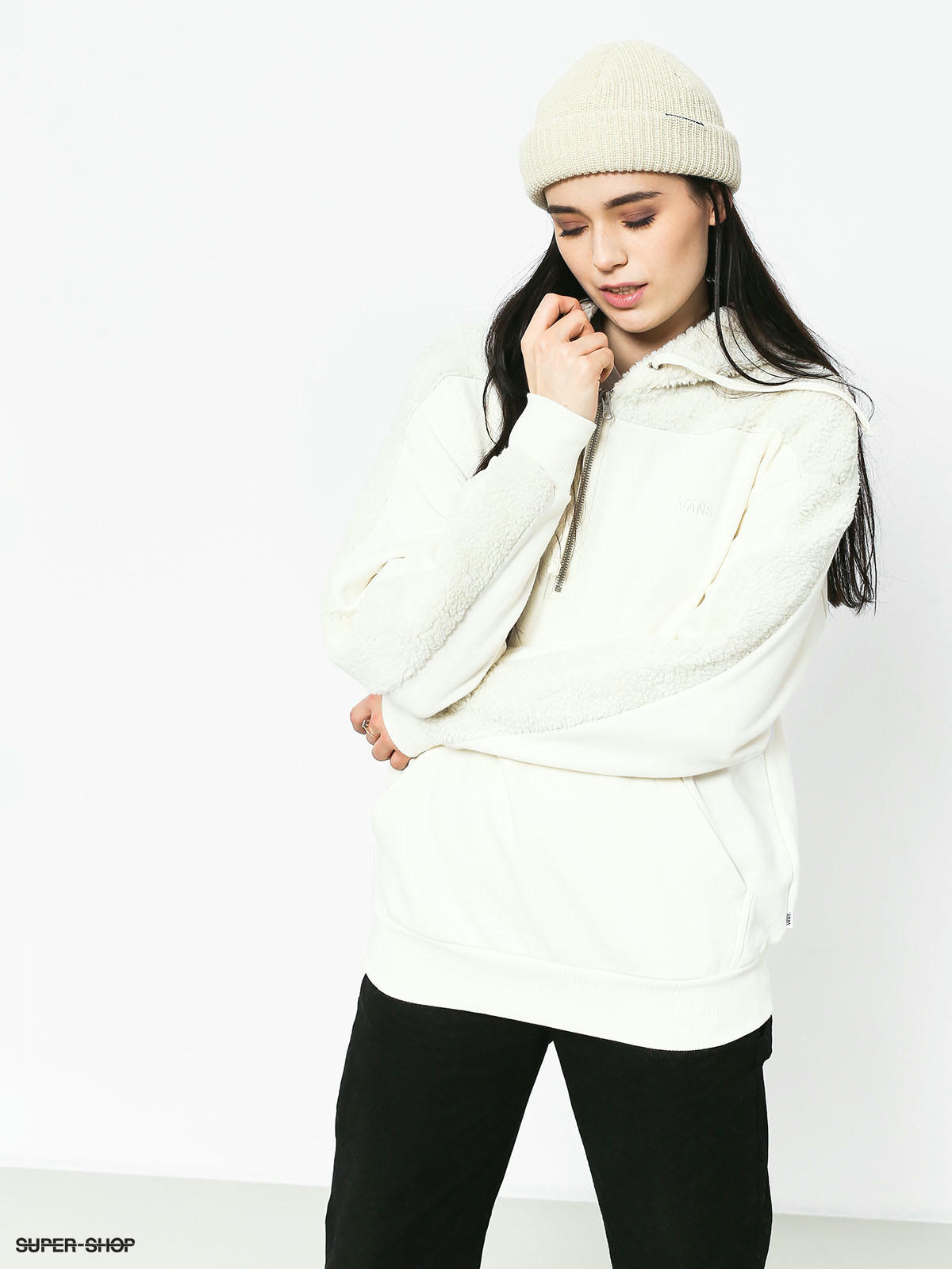 Vans Bopper Half ZHD Hoodie Wmn marshmallow