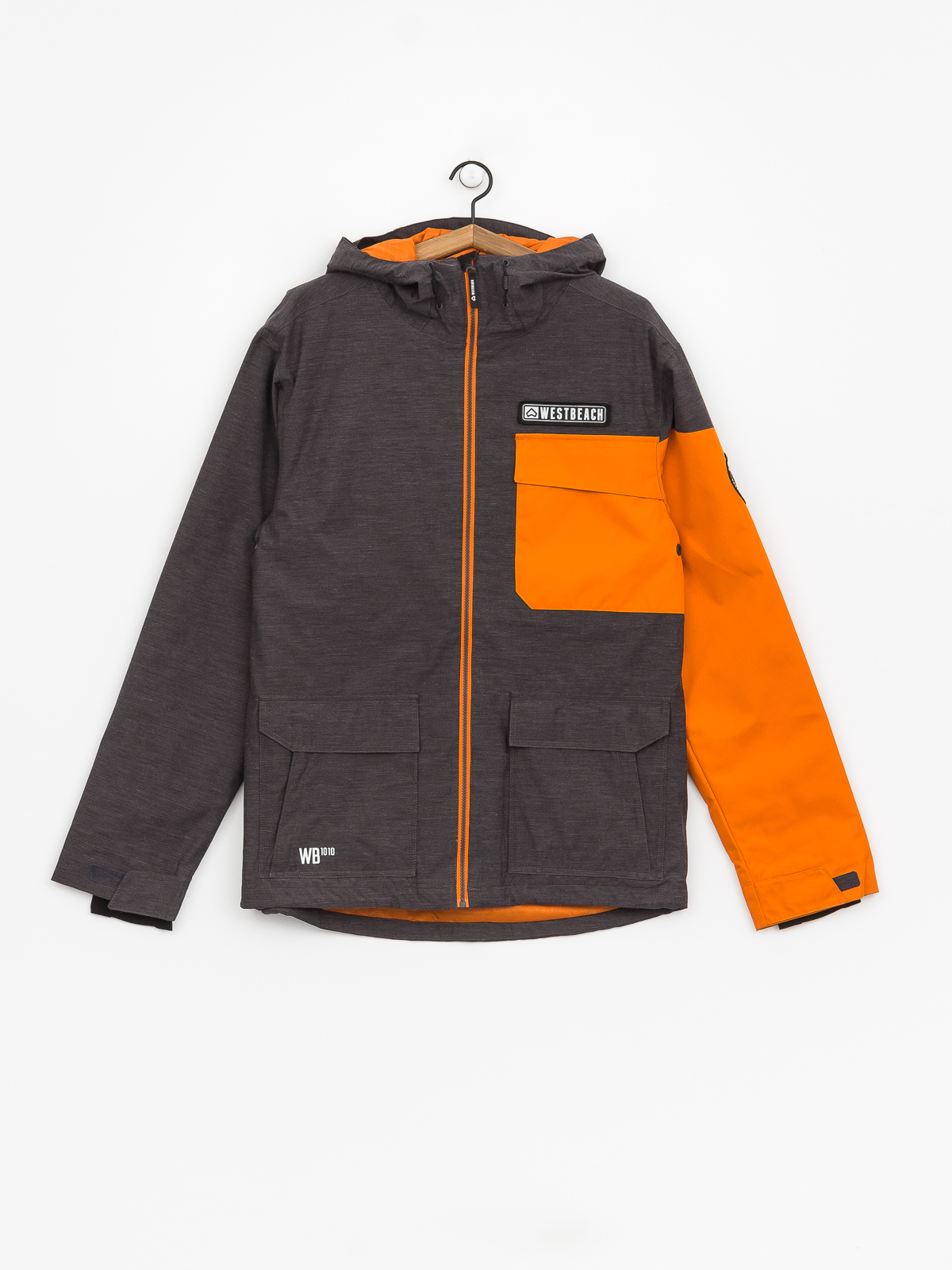 Mens Westbeach Bantam Snowboard jacket (charcal marl)