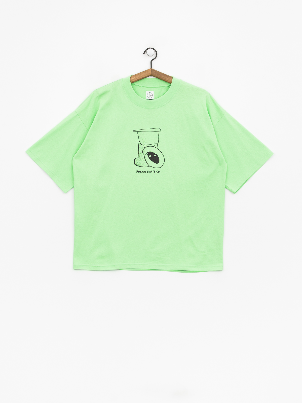 Polar Skate Toilet Surf T-shirt (summer green)