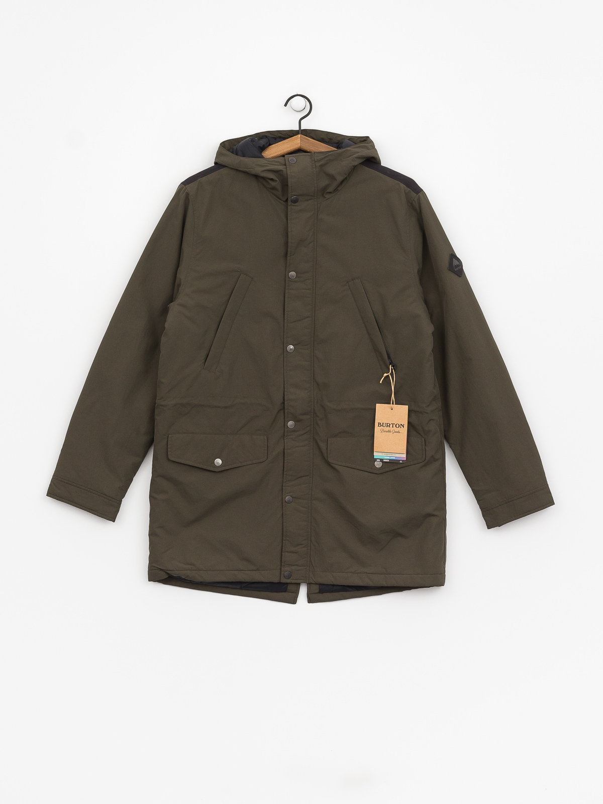 Burton Jacket Danning Trench (frstnt/trublk)