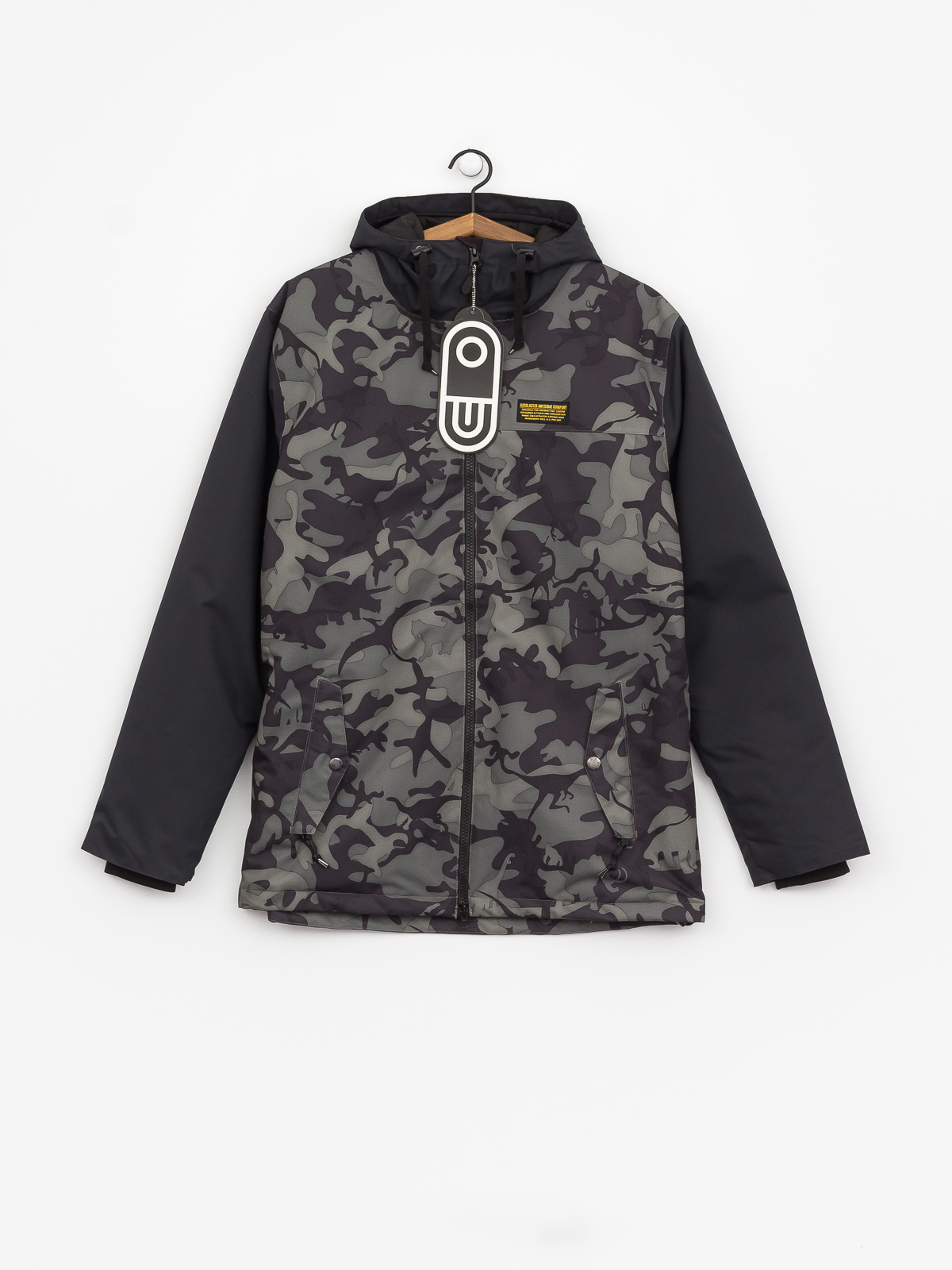 Mens Airblaster Toaster Snowboard jacket (stealth dinoflage)