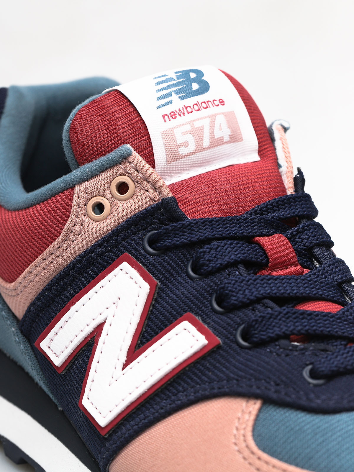 New Balance 574 Shoes Wmn navy blue light petrol