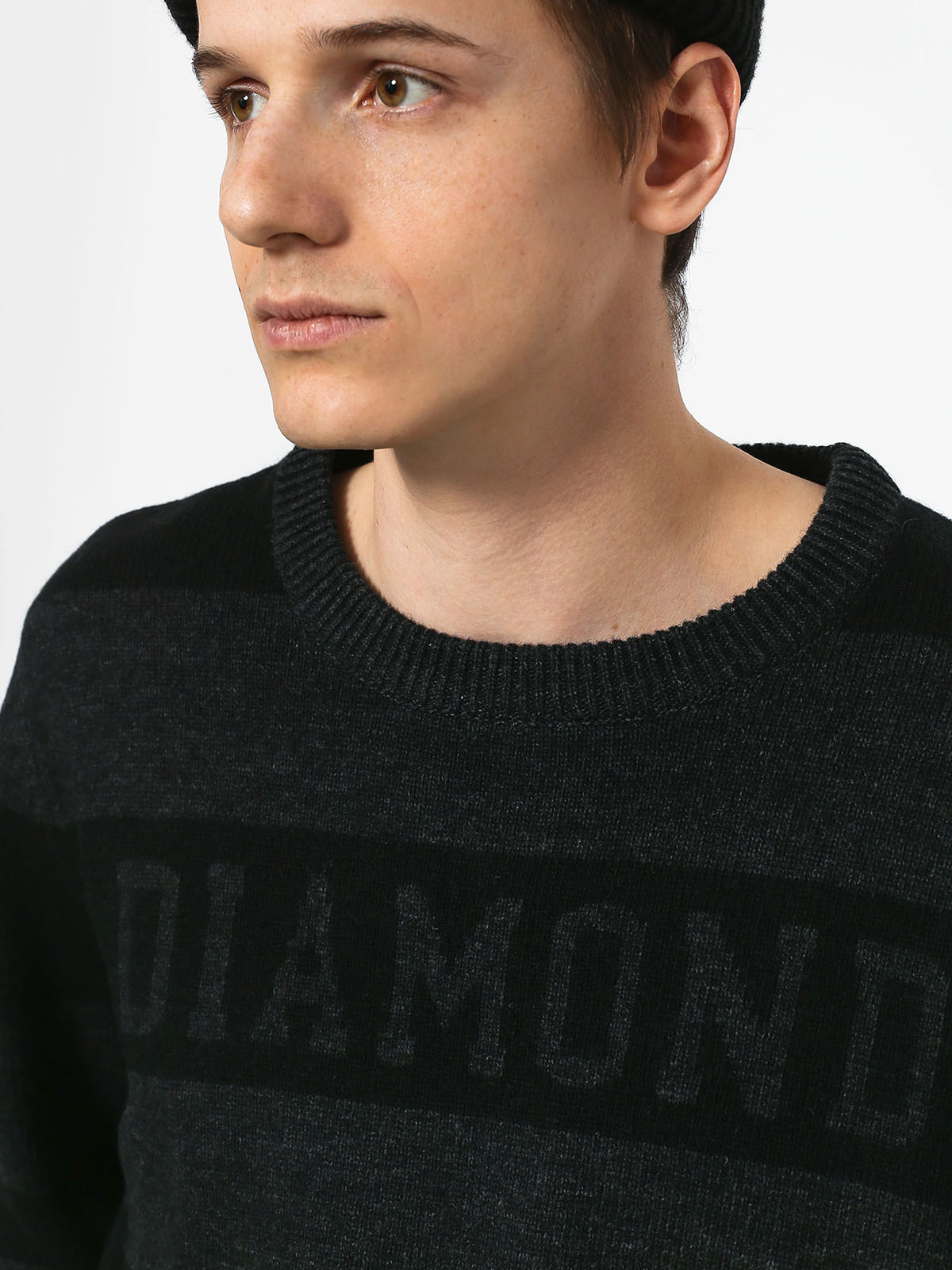 Diamond Supply Co. Un Polo Pullover Hoodie - Heather Grey - SKATE CLOTHING from Native Skate Store UK