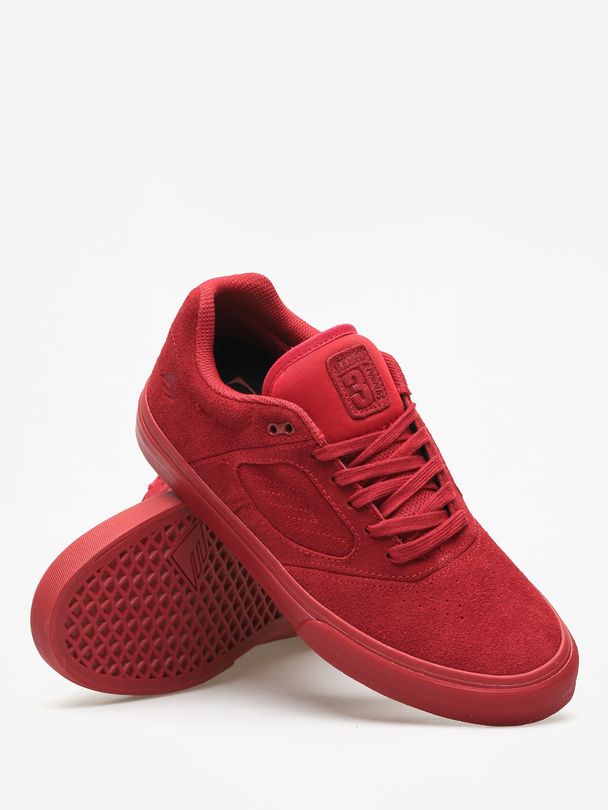 Emerica Reynolds 3 G6 Vulc X Baker Shoes (red)