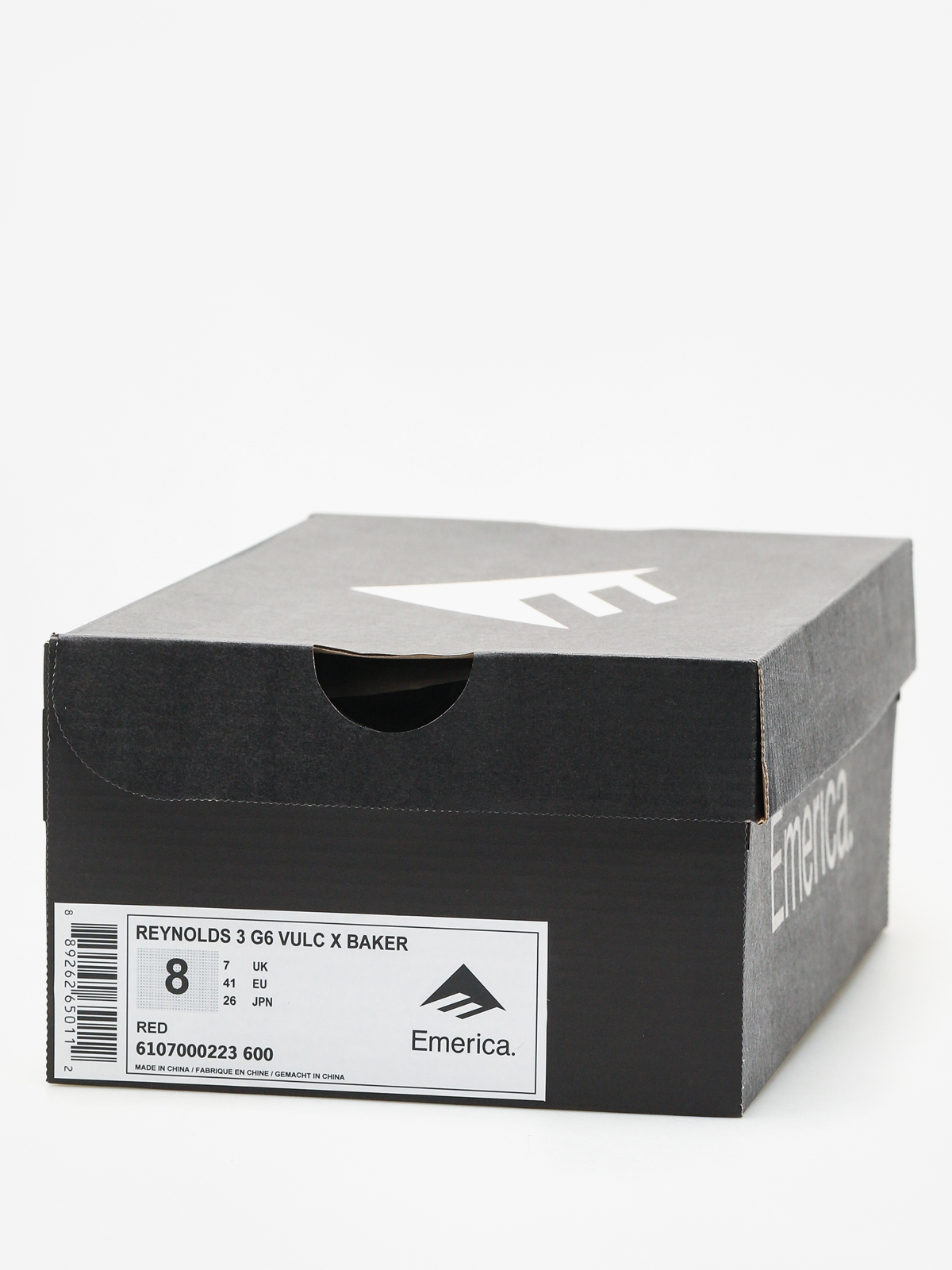 Emerica Reynolds 3 G6 Vulc X Baker Shoes (red)