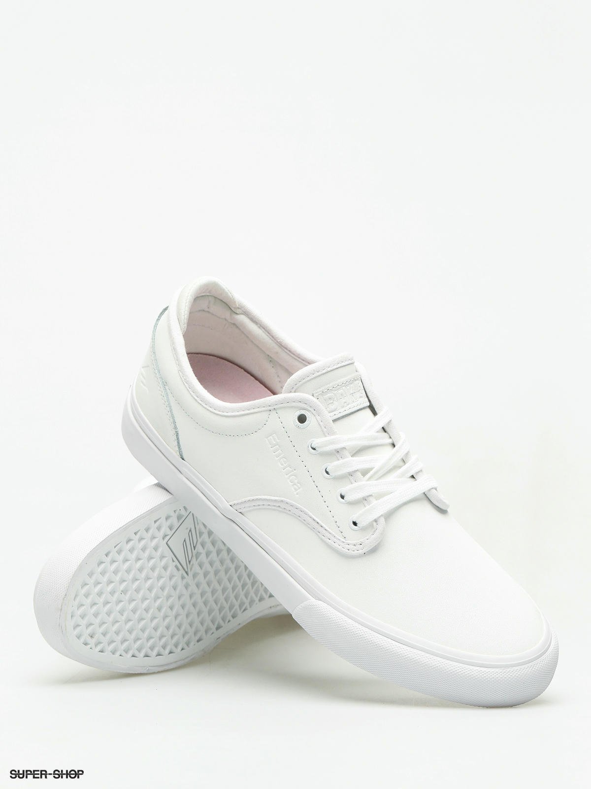 Emerica Wino G6 X Baker Shoes (white/white)