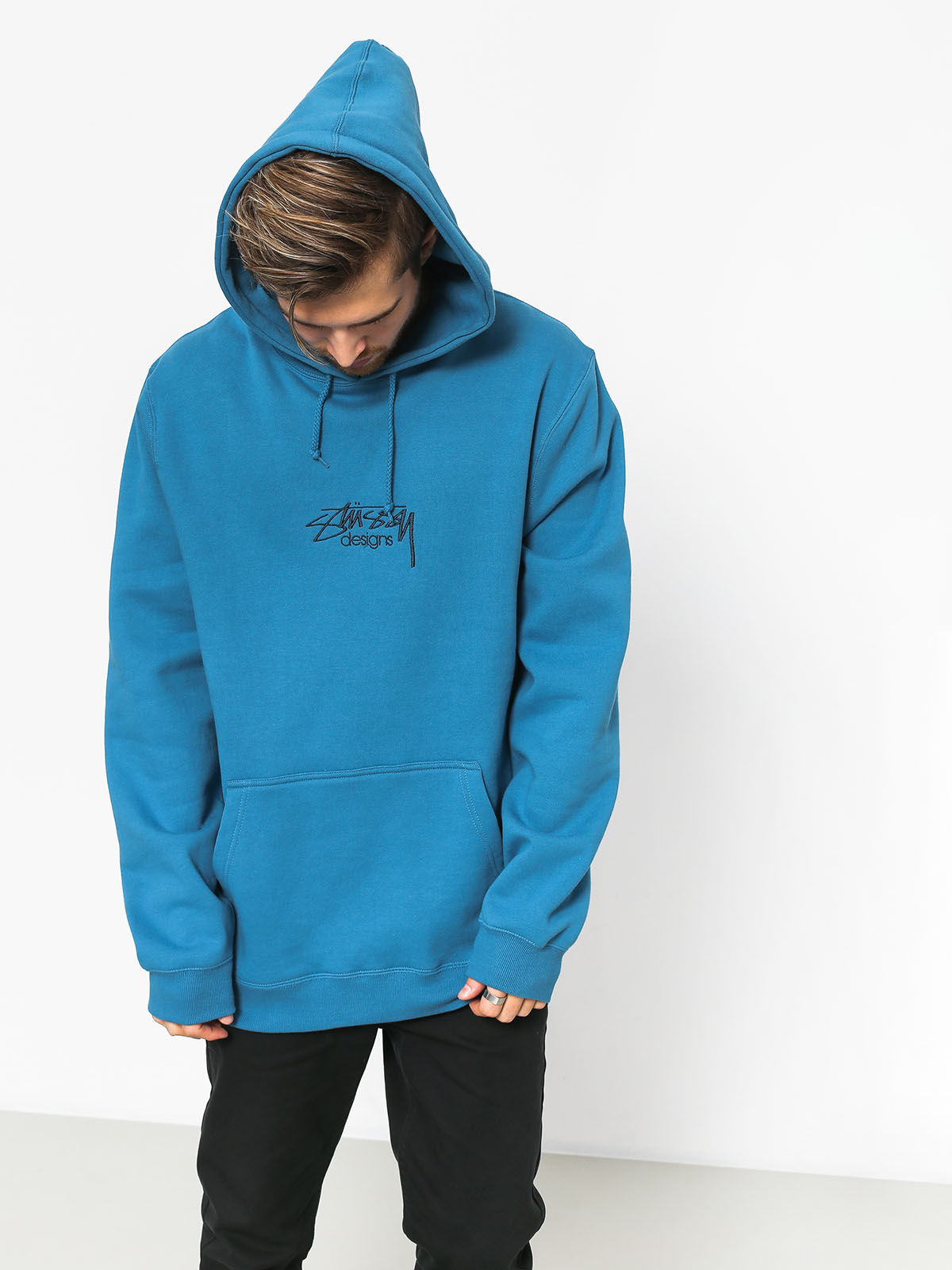 Stussy Design App HD Hoodie (ocean)