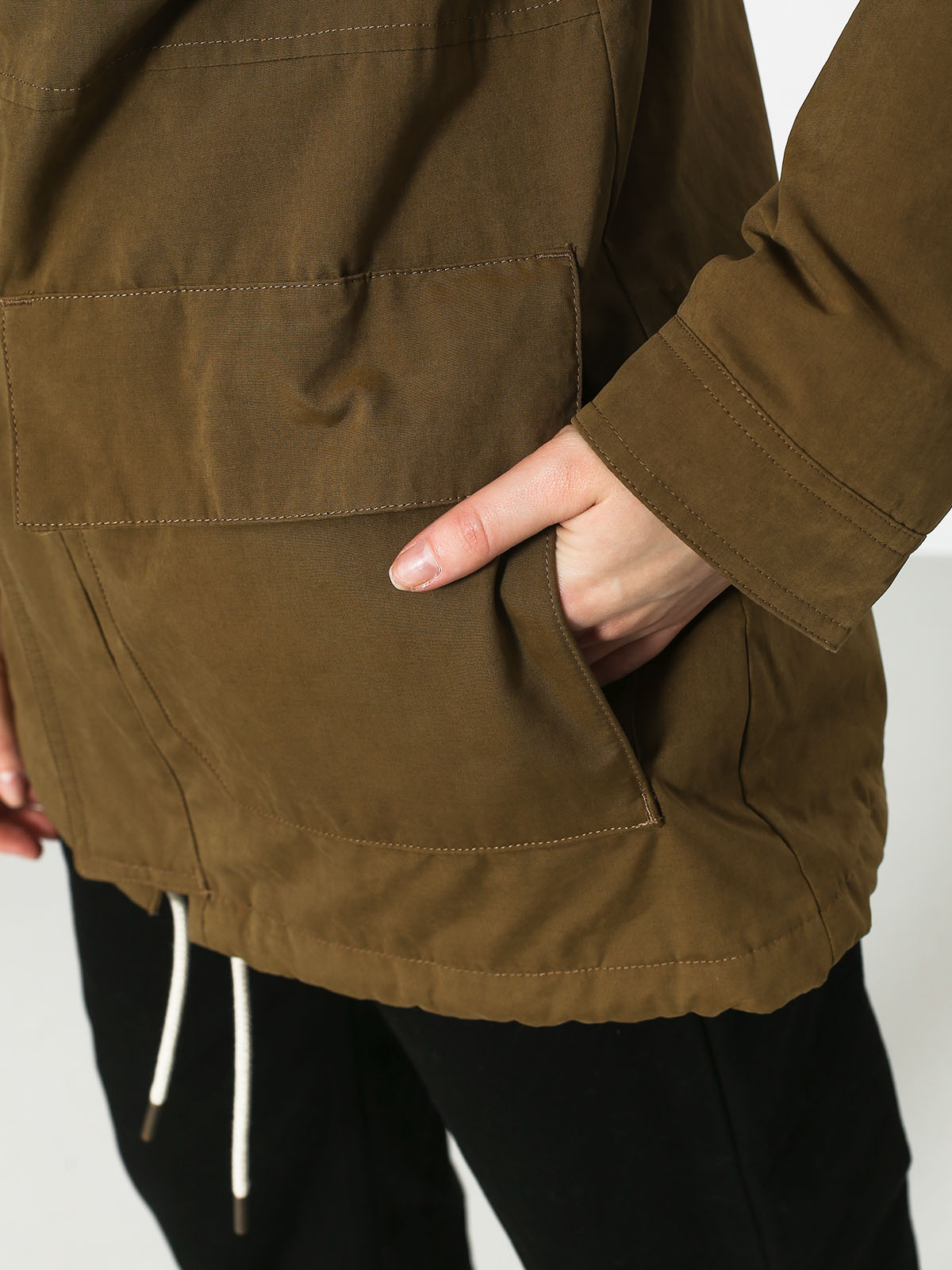 Burton Jacket Albury Parka Wmn (hickory)