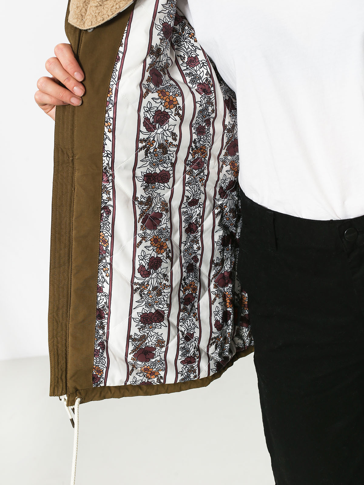 Burton Jacket Albury Parka Wmn (hickory)