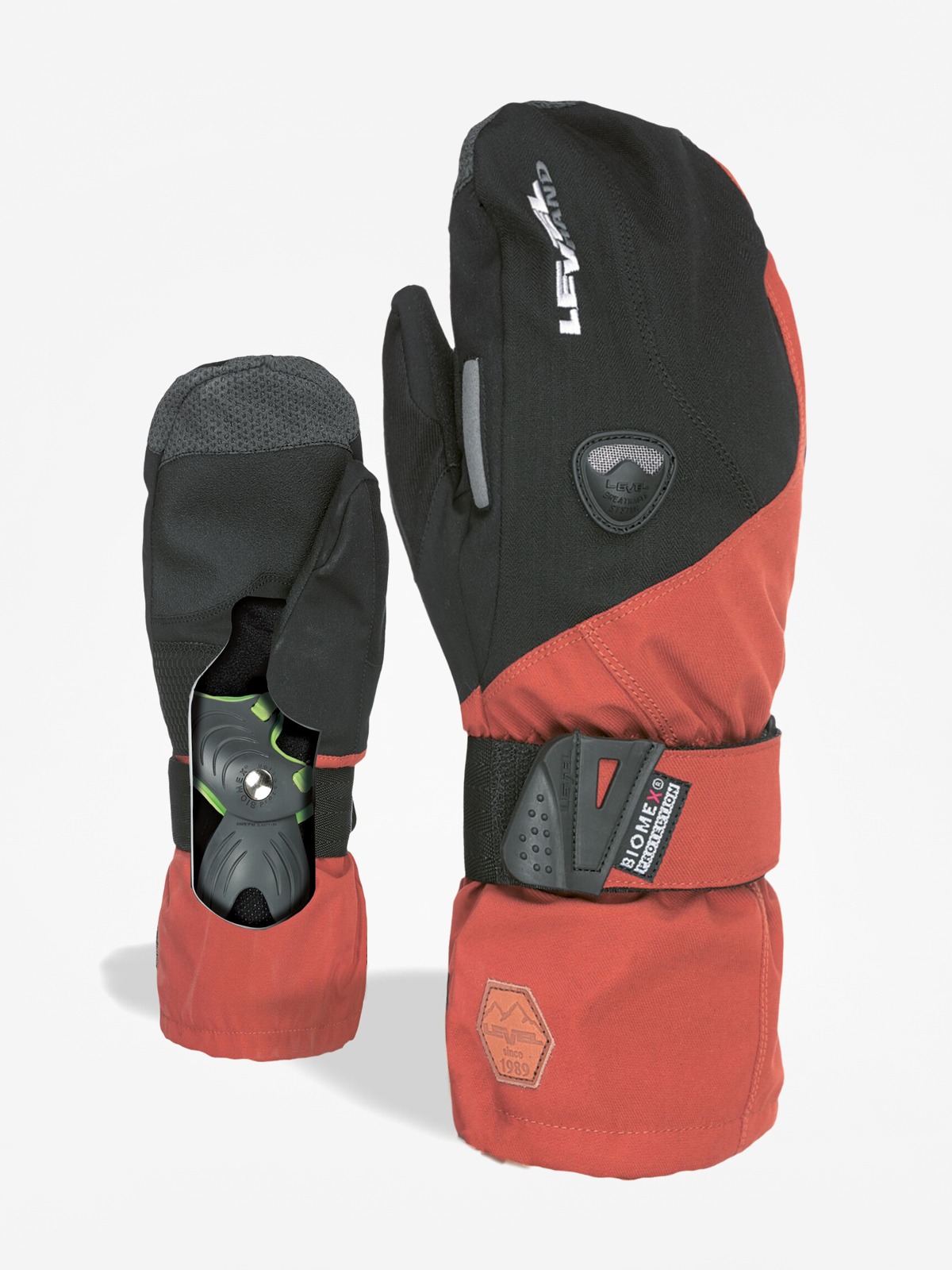 Level Fly Mitt Gloves (scottish brown)