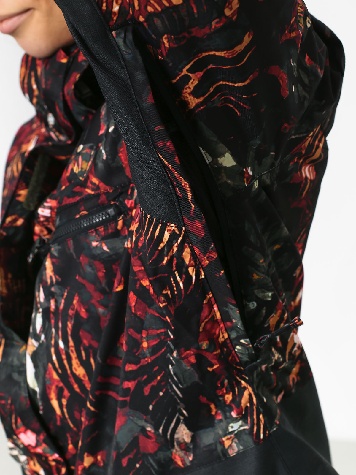 Damen Roxy Rx Jetty Block Snowboardjacke (zebratree)