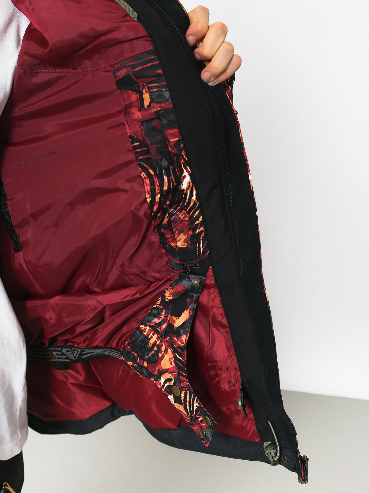 Damen Roxy Rx Jetty Block Snowboardjacke (zebratree)