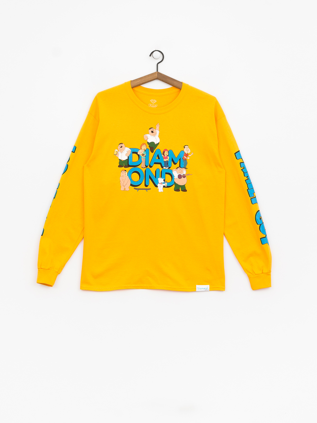 Diamond Supply Co. Diamond X Family Guy Longsleeve - yellow (yellow)