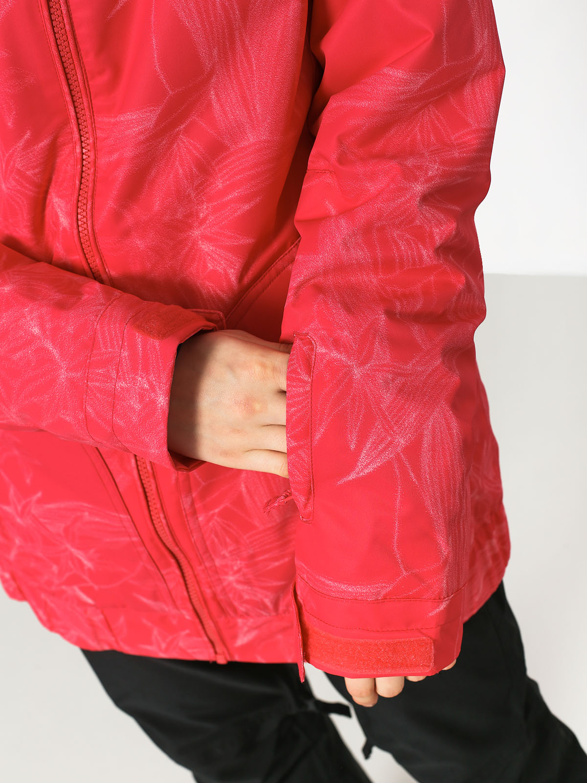 Womens Roxy Valley Hoodie Snowboard jacket (washed floral)