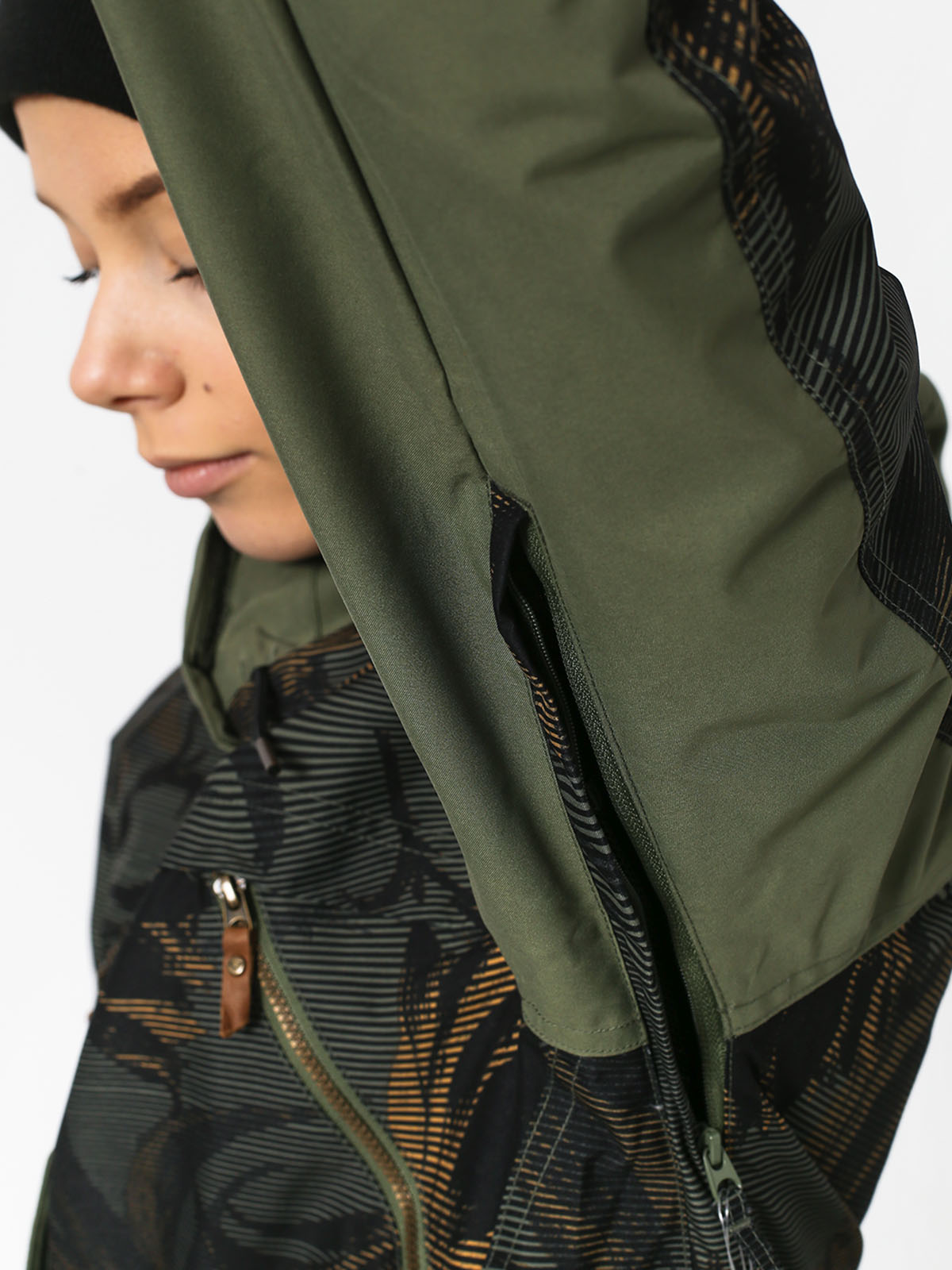 Womens Roxy Tribe Snowboard jacket (swell flowers)