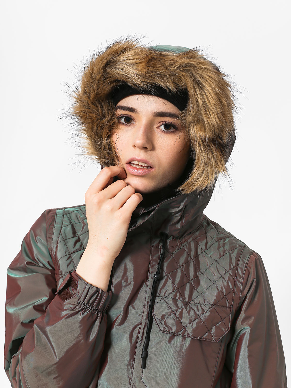 Womens Volcom Shadow Ins Snowboard jacket (irm)