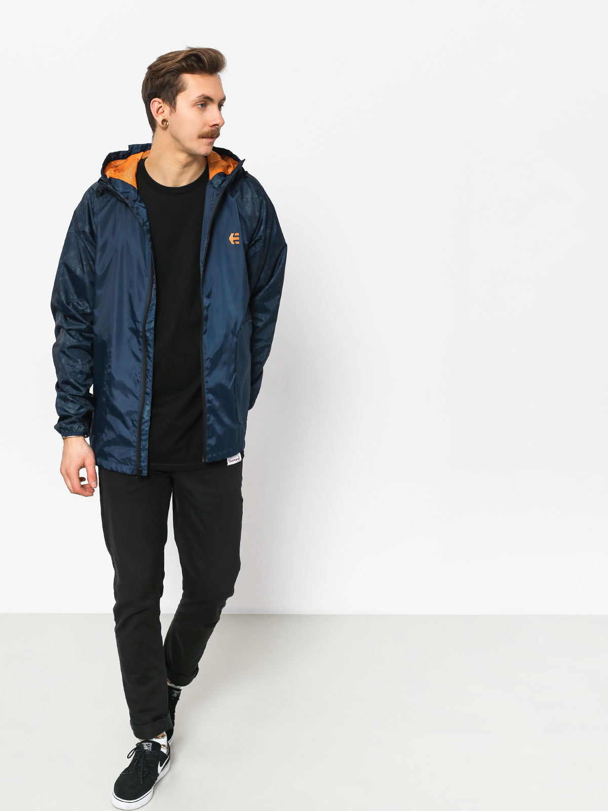 Etnies Jetsetter Parka Jacke Dunkelblau navy