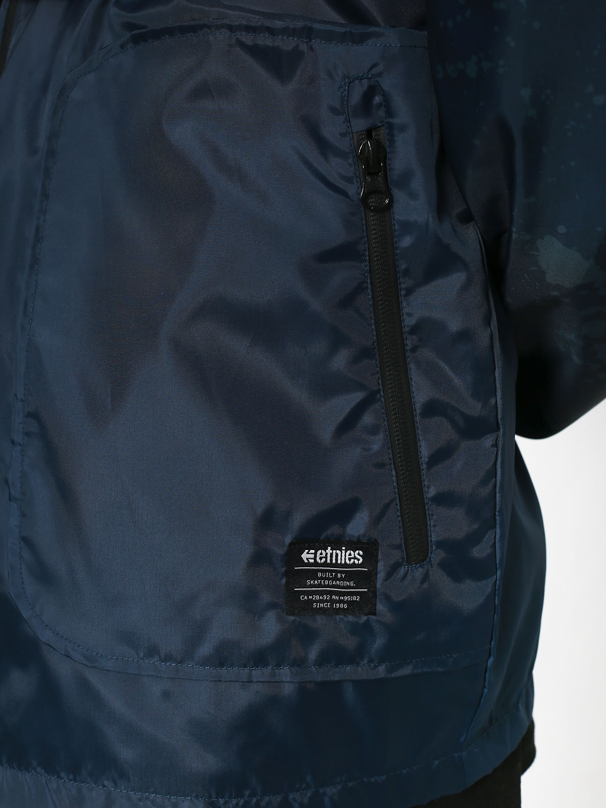 Etnies Jetsetter Parka Jacke Dunkelblau navy