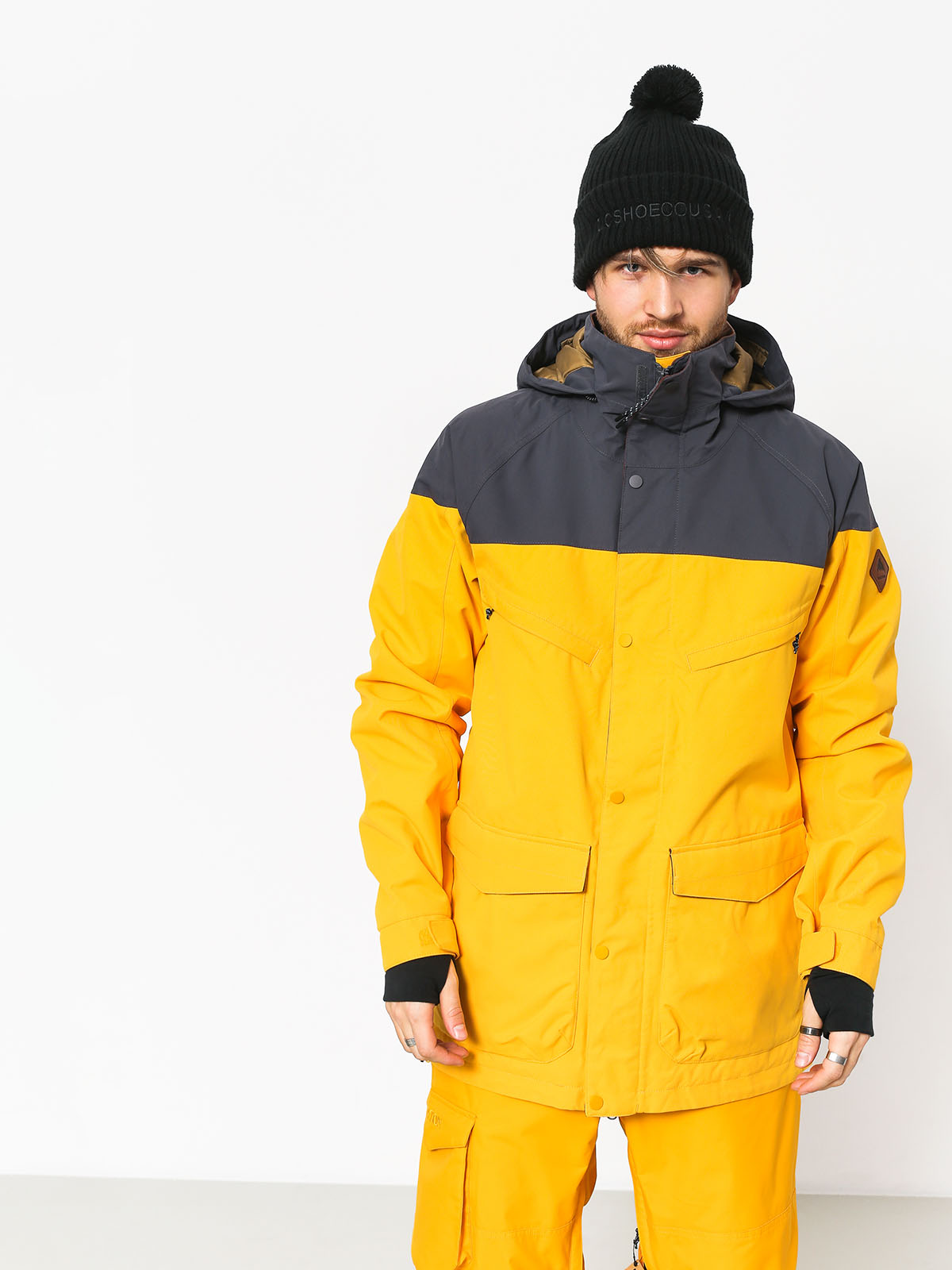 Burton Snowboard jacket Breach - yellow (golrod/trcdro)