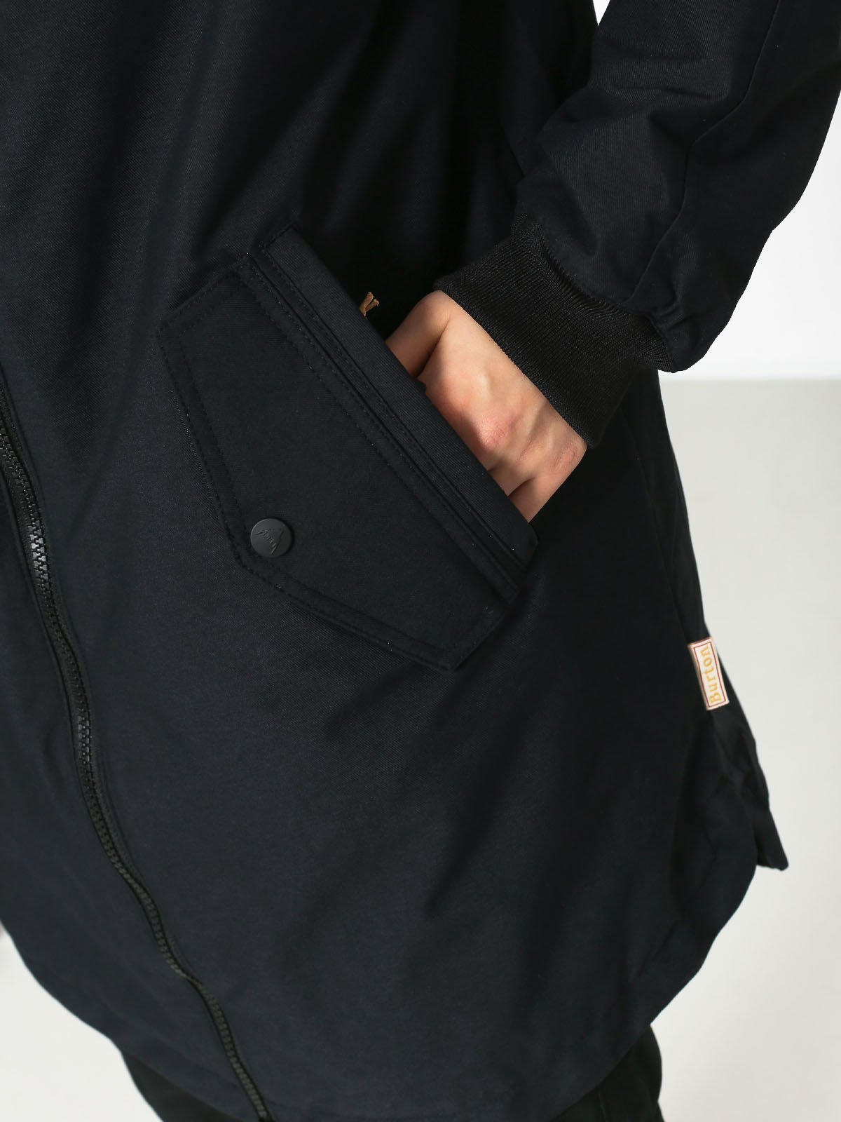 Womens Burton Mossy Maze Snowboard jacket (true black)