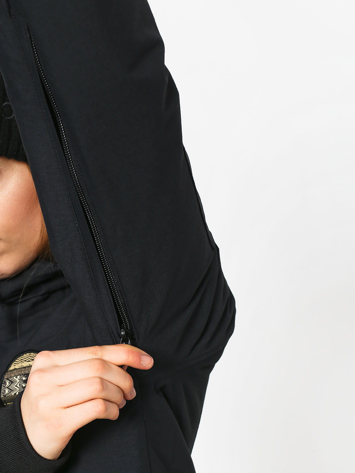 Womens Burton Mossy Maze Snowboard jacket (true black)