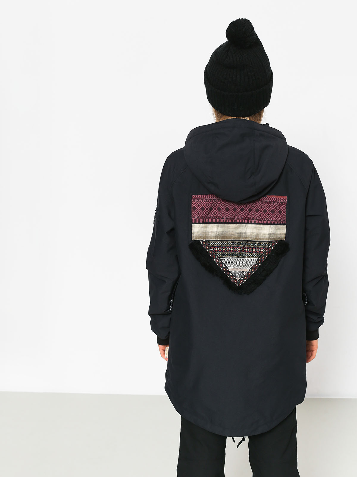 Womens Burton Mossy Maze Snowboard jacket (true black)