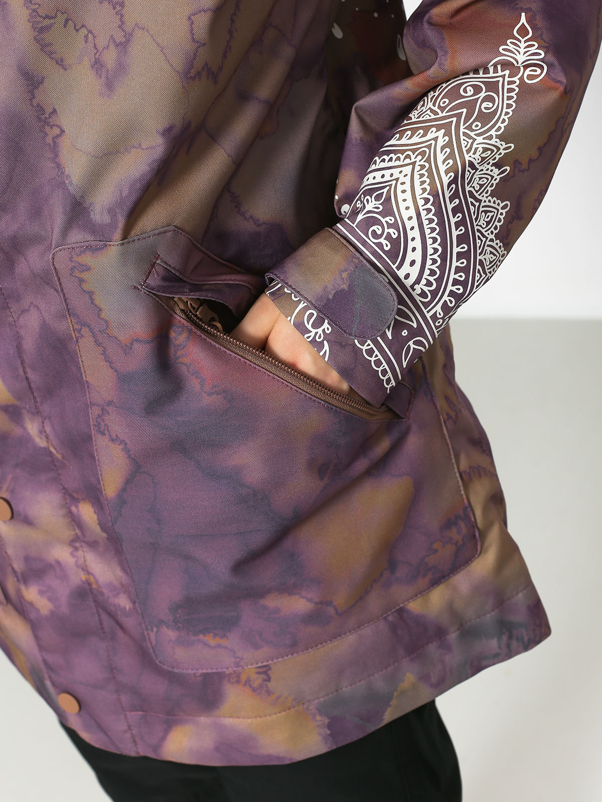 Womens Burton Snowboard jacket Eastfall (quartz camo)