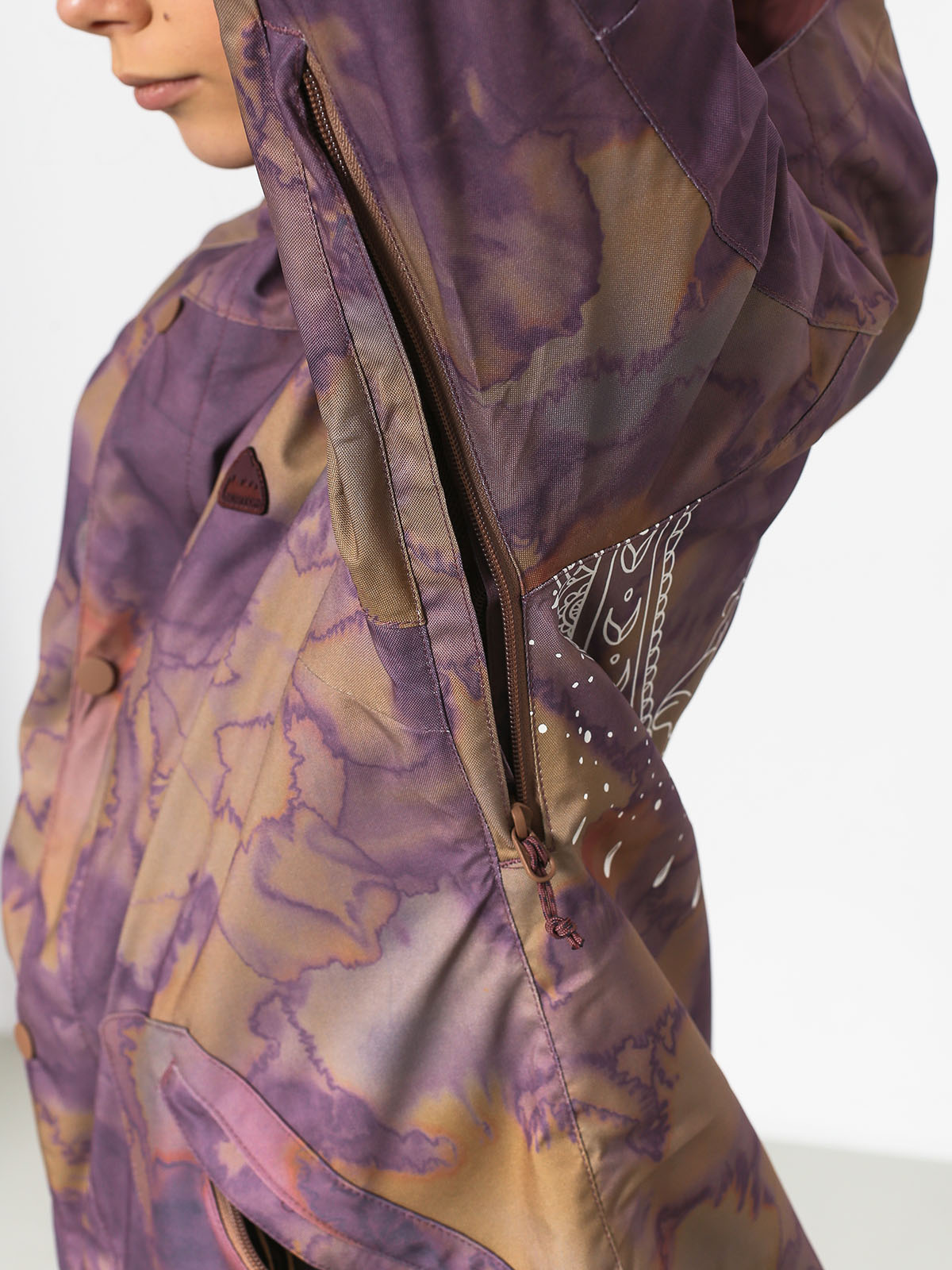 Womens Burton Snowboard jacket Eastfall (quartz camo)