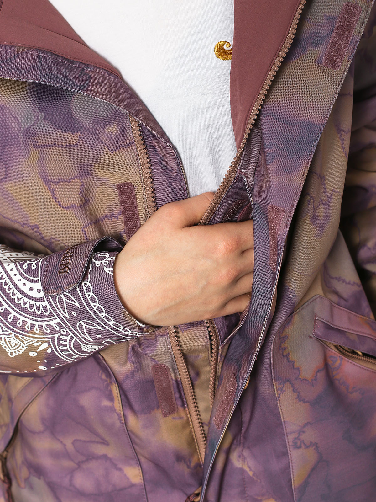 Womens Burton Snowboard jacket Eastfall (quartz camo)