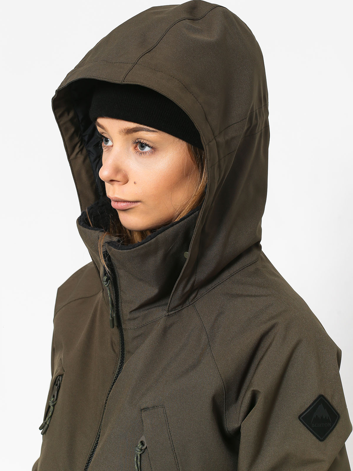 Womens Burton Snowboard jacket Prowess (forest night)