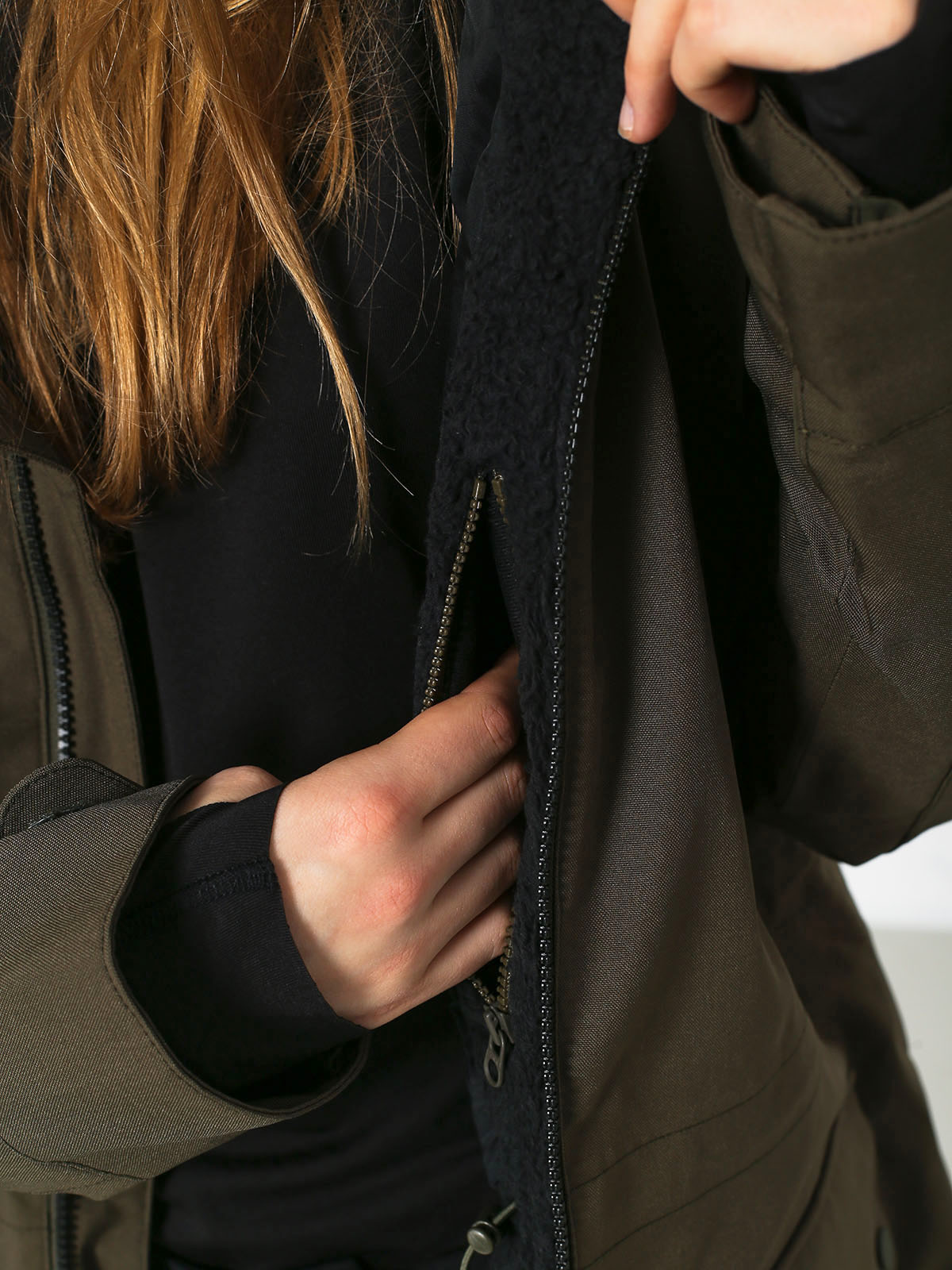 Womens Burton Snowboard jacket Prowess (forest night)